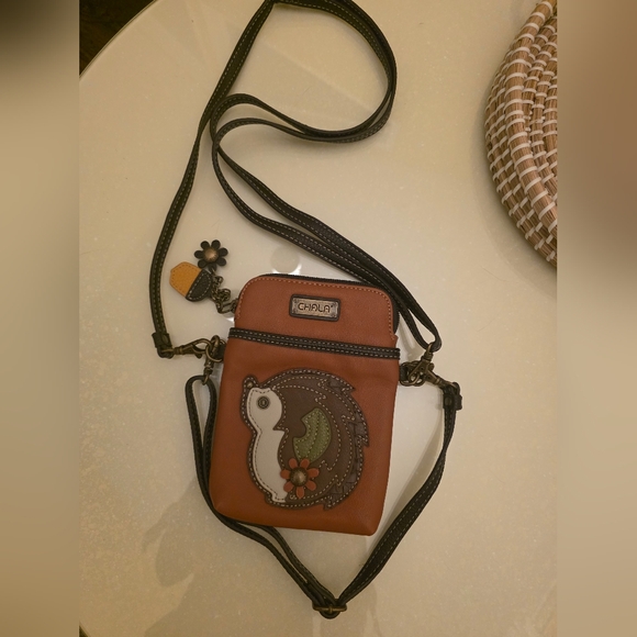 Chala Cell Phone Crossbody - Hedgehog. A1 - Picture 1 of 4